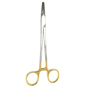 Portaagujas Manual de acero de alta calidad, instrumentos quirúrgicos Mayo Hegar Ortho Genix para cirugía ginecológica - Product Image 5