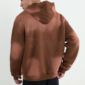 Sweat-shirts décontractés unisexes pour l'hiver, couleur unie, fermeture éclair, coupe ajustée, vêtements de mode pour unisexe - Product Image 3