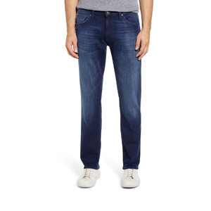 2024 haut tendance grande taille hommes personnalisé prix de gros pantalon déchiré lavage droite jambe large hommes jean lisière Denim pantalon jean - Product Image 3