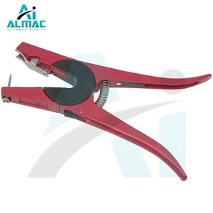 ALMAC-Instrument de chirurgie vétérinaire en métal, applicateur d'étiquettes auriculaires pour porcs, moutons et vaches, avec pince pour bétail - Product Image 3