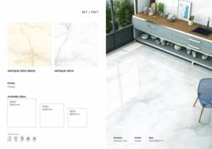 Carreaux de porcelaine brillants 1200x1200, finition élégante, carreaux de sol et de mur - Product Image 2