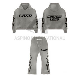 ชุดวอร์มสองชิ้นระบายอากาศได้ทั้งชายและหญิงมีฮู้ด - Product Image 5