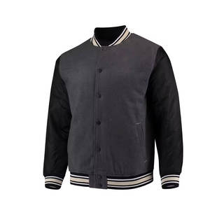 Fabricante OEM, Chaqueta Varsity Personalizada de Manga Larga para Mujer, Chaqueta de Béisbol Corta para Dama, Chaquetas Varsity para Invierno - Product Image 6