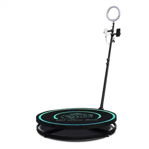 Ban đầu quay độ 100cm 360 3D vòng ánh sáng Selfie đám cưới di động video 360 ảnh gian hàng photobooth 360