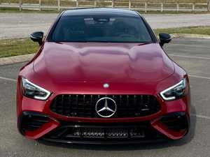 AMG GT 43 AWD 2024 Rojo Brillante, Asientos de Cuero, Arranque Remoto, Paquete Premium, Ruedas, Transmisión Automática, Volante a la Izquierda, Interior Oscuro - Product Image 2