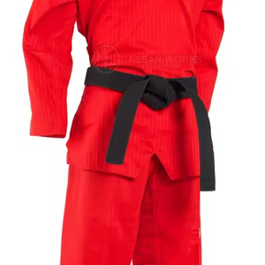 Uniforme de Taekwondo Deportivo para Hombre Adulto, Logotipo Frontal, 100% Algodón, Transpirable y de Secado Rápido, Talla Personalizable - Product Image 2