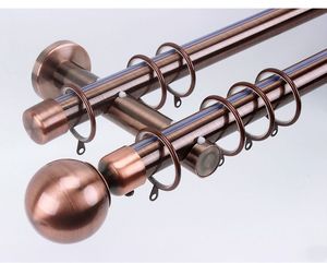 Elegantes remates de barra de cortina de hierro hechos a mano con un diseño moderno para mejorar las barras de cortina del hogar con un aspecto ornamental Premium - Product Image 5