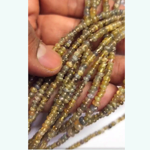 7 hilos de tanzanita Natural 5x3mm Rondelle cuentas lisas 463 Ct lote Iroc ventas 16 pulgadas de longitud collar de cuentas de piedras preciosas - Product Image 4