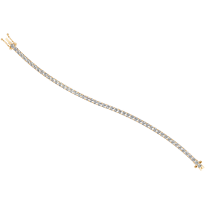 Elegante pulsera de tenis de diamantes de Plata de Ley 925 VVS moissanita cadena fina y joyería de eslabones personalizable OEM ODM para mujeres - Product Image 4