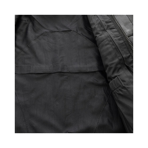 Gilet de moto en similicuir personnalisé pour homme, coupe-vent, col en V, boutons, style streetwear - Product Image 6
