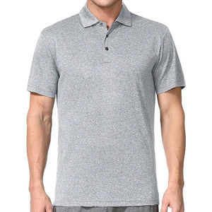 Vente en gros de polos respirants pour hommes de la meilleure qualité pour l'été T-shirt polo en tricot à manches courtes en coton mélangé avec design personnalisé - Product Image 5