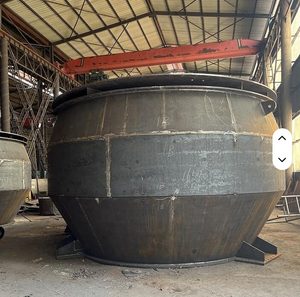 Olla para Escoria de Alta Calidad para Acero Inoxidable, Olla para Escoria de Hierro Fundido Resistente al Calor, Olla para Cenizas, Cucharón para Escoria en Venta - Product Image 1