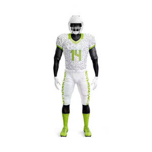 Uniforme de fútbol americano de secado rápido con logotipo personalizado de alta calidad, uniforme de fútbol americano hecho profesional - Product Image 6