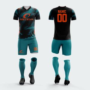 Uniformes de Fútbol de Diseño Personalizado de la Mejor Calidad, Ropa Deportiva de Entrenamiento de Nueva Llegada con Impresión de Logotipo y Nombre, Servicio OEM Disponible - Product Image 2