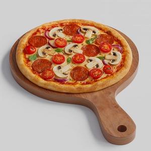 Plato de madera para servir de fabricante de confianza para hogares ecológicos diseñado para una larga durabilidad y uso diario seguro para alimentos - Product Image 1