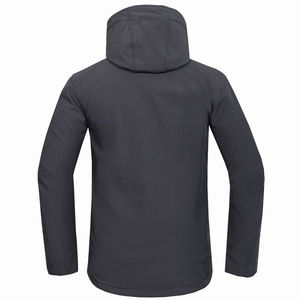 Chaqueta Softshell informal de nuevo estilo para hombre, gran oferta de ropa de invierno de lona con capucha, chaqueta Softshell para hombre - Product Image 2