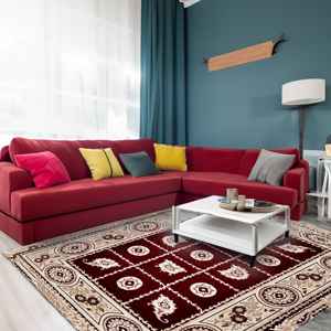 Alfombra Estampada de Estilo Vintage: Bohemia, Regalo, Sala de Estar, Navajo, Personalizada, Salón, Alfombra de Pasillo, Alfombra de Chenilla - Product Image 4