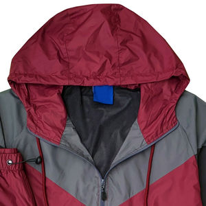 Ensemble de survêtement coupe-vent d'extérieur respirant et résistant au vent, vêtements de sport personnalisés avec logo, survêtements en gros - Product Image 2