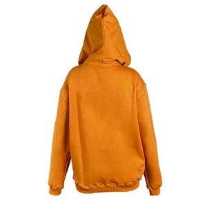 เสื้อฮู้ดผู้หญิงผ้าฝ้ายสีพื้นลำลองทรงโอเวอร์ไซส์สำหรับฤดูหนาว ขายส่ง - เป็นมิตรกับสิ่งแวดล้อม แห้งเร็ว ระบายอากาศได้ดี - Product Image 3