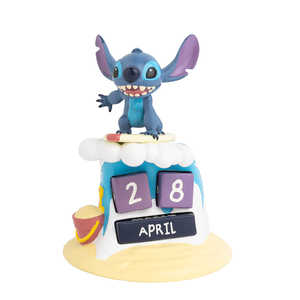 Calendario Perpetuo 3D Moderno de Disney con Diseño de Lilo & Stitch para Ocasiones de Cumpleaños - Product Image 1