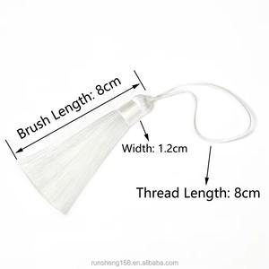 Silky Tassels for DIY Jewelry <b>Curtain</b> and Garment Decor Cellphone Bag and Keychain Pendants Home Textile <b>Fringe</b> Accessory - Product Image 3