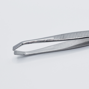 Pinzas para cejas con punta inclinada de acero inoxidable de diseño profesional, cuidado Personal de belleza internacional de Subhan de alta calidad para el cuidado de la piel - Product Image 3