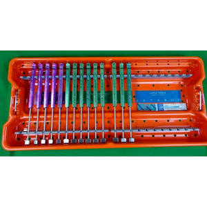 Juego de Instrumentos de Prueba Lordóticos de Precisión para Fijación de Columna Vertebral, Sistema de Medición de Implantes Espinales Multiángulo, CE Narham Enterprises - Product Image 3