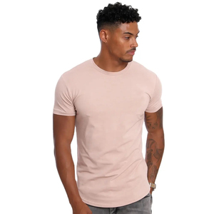 Gimnasios camiseta hombres entrenamiento Fitness deporte Casual algodón músculo ropa hombre fitness camisa cuello gimnasio camisa hombres - Product Image 6
