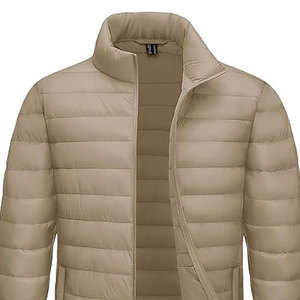 Veste matelassée d'hiver légère et isolée pour homme Chaude, confortable Veste à bulles Temps froid Couleurs personnalisées Broderie Impression à l'écran - Product Image 2