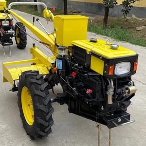 Mini tracteurs agricoles à deux roues, moteur Sdec de 10 CV, 2 roues motrices, tracteur diesel compact à main avec roulement - Product Image 2