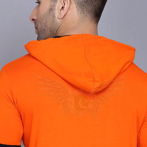 Sweat-shirts en polaire pour hommes personnalisés OEM & ODM, haute qualité, coton et polyester respirants, nouvelle collection, couleur unie - Product Image 6