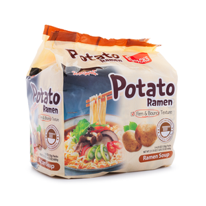 พบกับบะหมี่ราเม็งที่มีความหนาของมันที่ทำจากแป้งมันฝรั่งจับคู่กับซุปรสเนื้ออ่อนๆ - Product Image 5