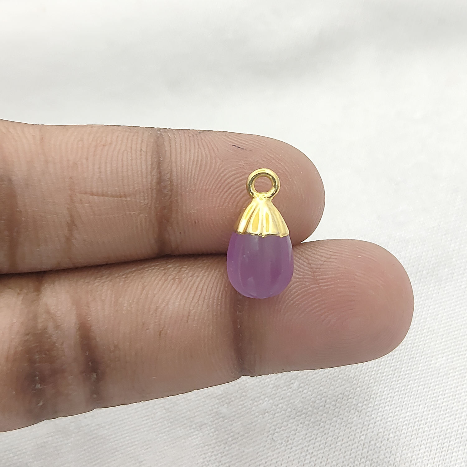 พลอยคาลซิโดนีสีชมพู