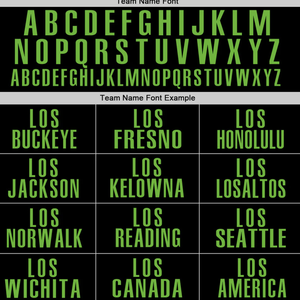 Polo personnalisé noir à sublimation avec des accents verts, personnalisé avec le nom de l'équipe et le numéro du joueur, élégant et confortable à porter - Product Image 6