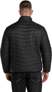 Veste d'hiver matelassée pour hommes manteau matelassé à capuche personnalisé XS vente en gros chaud thermique imperméable extérieur isolé port direct d'usine - Product Image 2