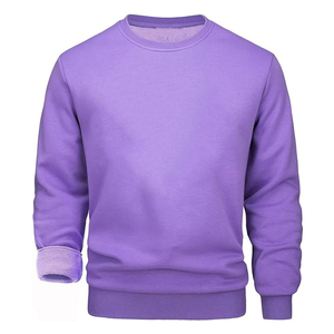 Sweat-shirt d'hiver pour homme, col rond, manches longues, léger, écologique, respirant, grande taille, fournisseur OEM - Product Image 1