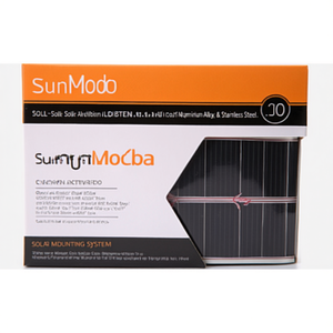 ระบบติดตั้งแผงโซลาร์เซลล์แบบยึดเดี่ยว SunModo SOLO-B สำหรับหลังคาโลหะ อลูมิเนียมอัลลอยด์ และสแตนเลส - Product Image 2