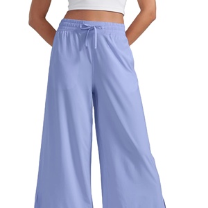Flared <b>Trousers</b> Cotton/Fleece Women's Pants & <b>Trousers</b> High Quality Wholesale Custom All Sizes Logo Available - Product Image 6