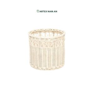 Juego de Cestas de Flores de Ratán Artesanales para Proyectos Decorativos - Product Image 3