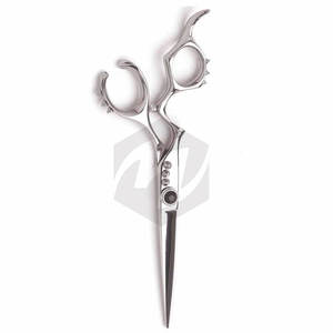 Tijeras de Peluquería con Mango Elegante y Acabado Pulido Espejo, Tijeras de Corte de Pelo de Acero Metálico para Salón de Belleza - Product Image 5