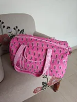 Lot en gros Boh Creation – Sac de voyage et de sport multifonctionnel en coton écologique, fait main en Inde, grande taille, personnalisable