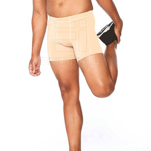 High Quality Men's <b>Compression</b> Shorts Elastic Waist Woven Breathable Quick Dry Windproof Oversized Solid High Street Style - Product Image 4