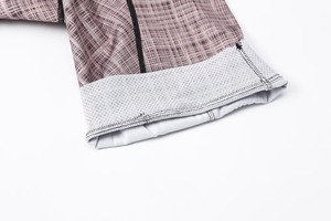 Pantalones Cortos de Ciclismo Personalizables con Textura a Cuadros, Alta Elasticidad, Transpirables, con Malla que Absorbe la Humedad, con Tirantes y Amortiguación - Product Image 5