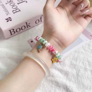 Bracelet Original pour Apple Watch avec Breloque Arc-en-ciel 45mm/49mm, Bracelet de Montre Connectée en Alliage de Zinc et Acier Blanc, Rose, Or pour IWatch - Product Image 3