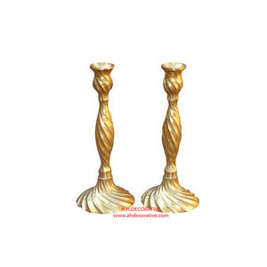 Bougeoir en métal doré pour décoration de mariage et cadeaux Cadeau créatif Décorations pour la maison Bougeoirs faits à la main pour mariage - Product Image 2