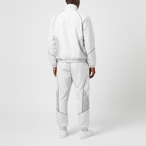 Survêtements imprimés 100% coton avec logo personnalisé pour hommes, ensemble de deux pièces, veste coupe-vent, survêtements patchwork personnalisés, vente à chaud - Product Image 5