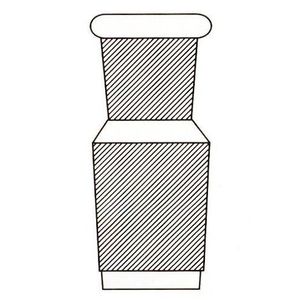 Raccord de réduction en plastique 14/23 avec cône 19/26 - Product Image 1