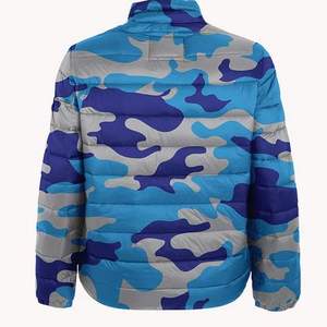 Rellene la chaqueta acolchada ligera, para los hombres de invierno North Coat Custom Face Stand Collar Outdoor Ultralight Down Winter Jacket - Product Image 2