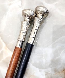 Traditional Indian Wooden Walking Stick With Decorative Handle Brown Polished Wooden Walking Stick For Gentlemen And Ladies - Product Image 1