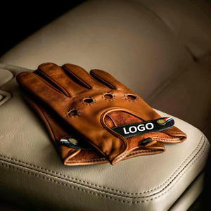 Guantes de Conducción de Piel de Cabra de Primera Calidad, Moda de Invierno, Logotipo Personalizado con Precio Razonable, Guantes de Conducción para Vestir - Product Image 4